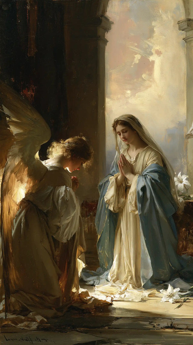 The Annunciation - The Annunciation at Dawn · Portrait n° 4
