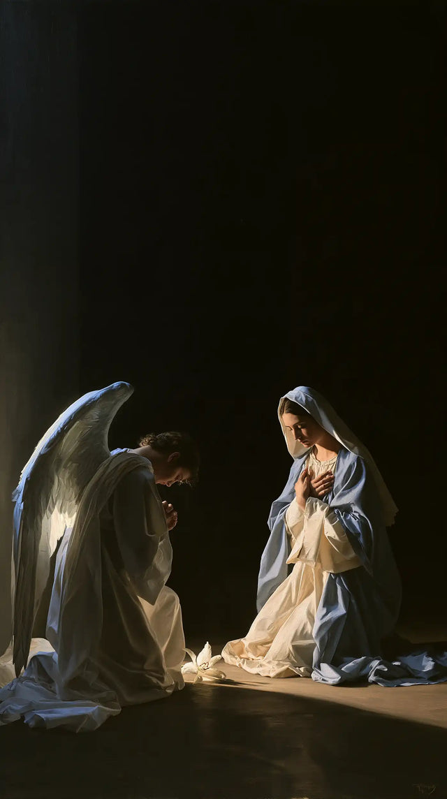 The Annunciation - Contemporary Minimalism · Portrait n° 6