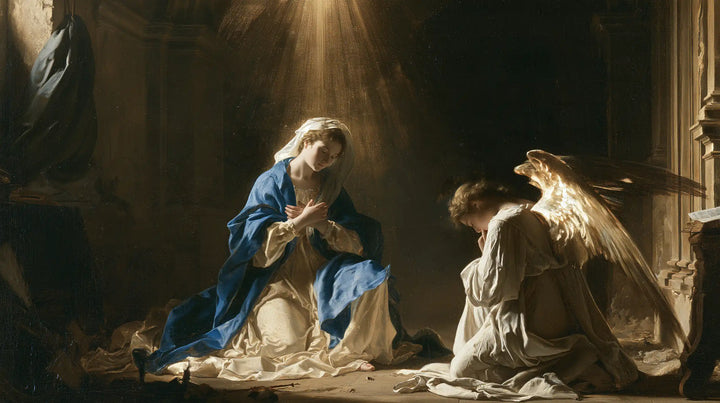 The Annunciation - Divine Light Descending upon Mary · Landscape n° 22