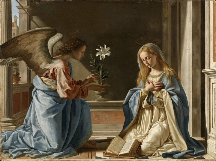 The Annunciation - Florentine Renaissance · Landscape n° 1