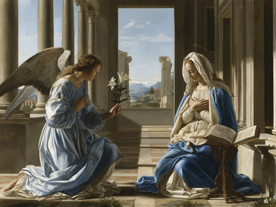 The Annunciation - Florentine Renaissance · Landscape n° 8