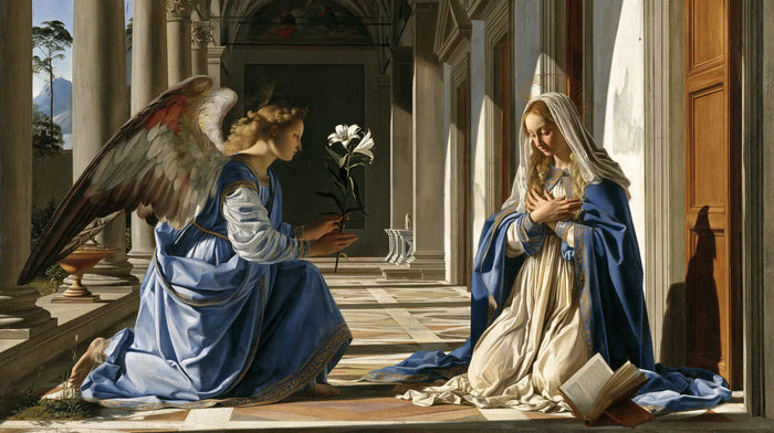 The Annunciation — The Greeting beside the Golden Door