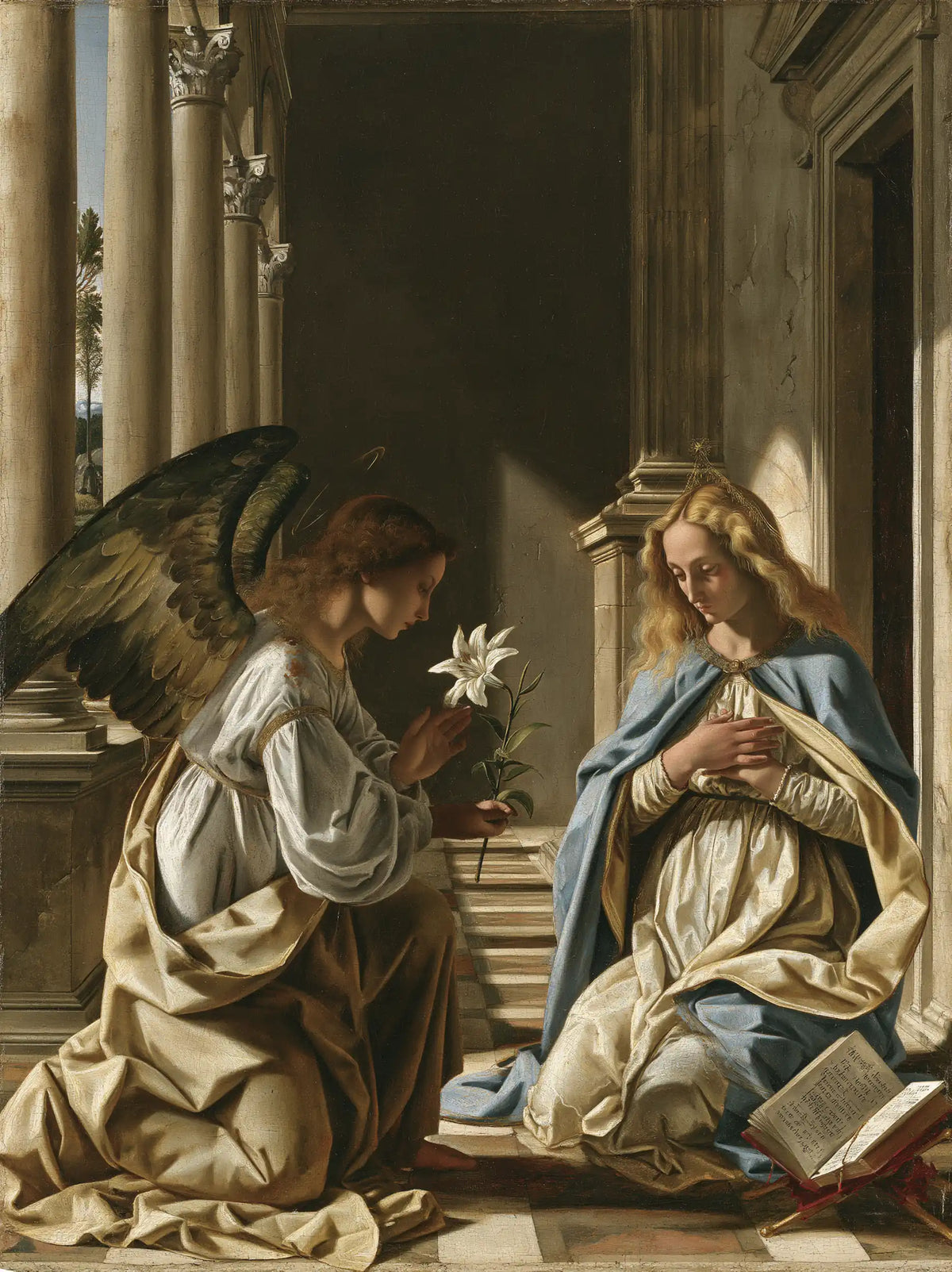 The Annunciation — The Folds of Welcome