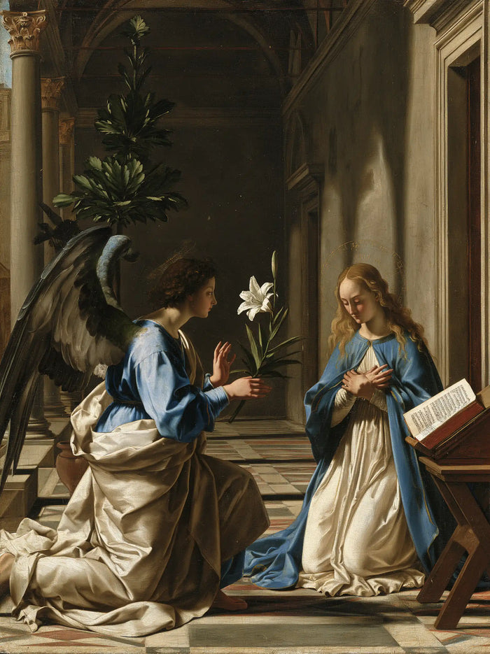 The Annunciation — The Page Inclined toward the Promise