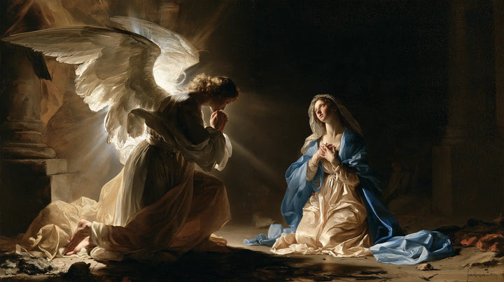 The Annunciation - Gabriel in Radiant Light · Landscape n° 5
