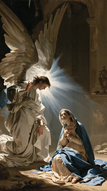 The Annunciation - Gabriel in Radiant Light · Portrait n° 4