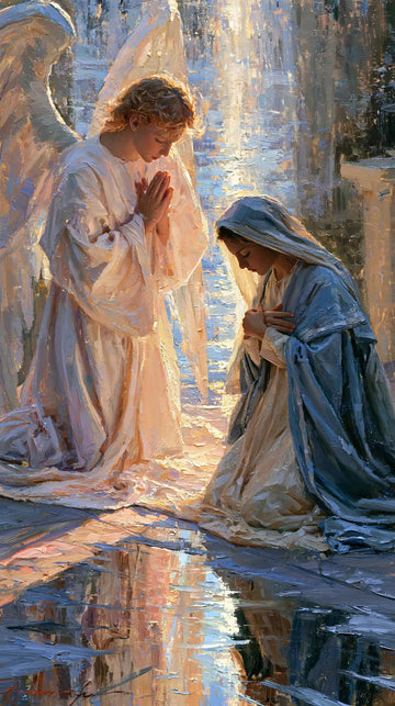 The Annunciation - Impressionist · Portrait n° 1
