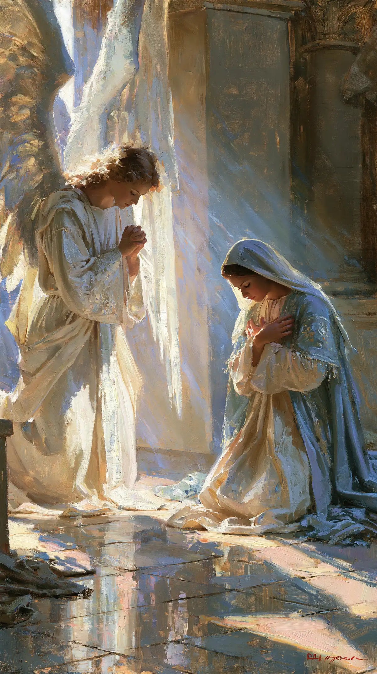 The Annunciation - Impressionist · Portrait n° 7