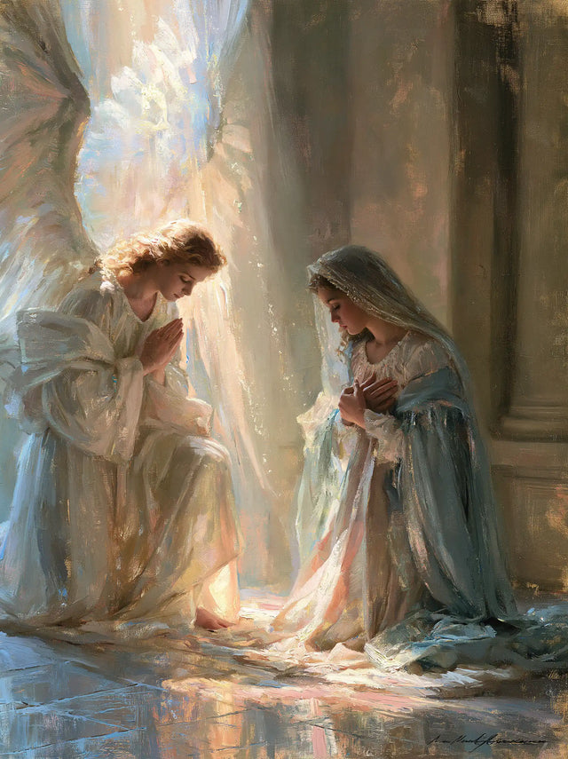 The Annunciation - Impressionist · Portrait n° 15