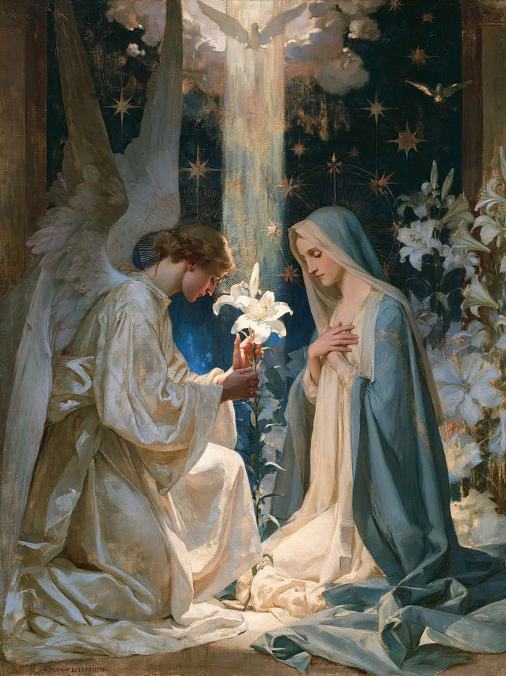 The Annunciation - Symbolist · Portrait n° 14
