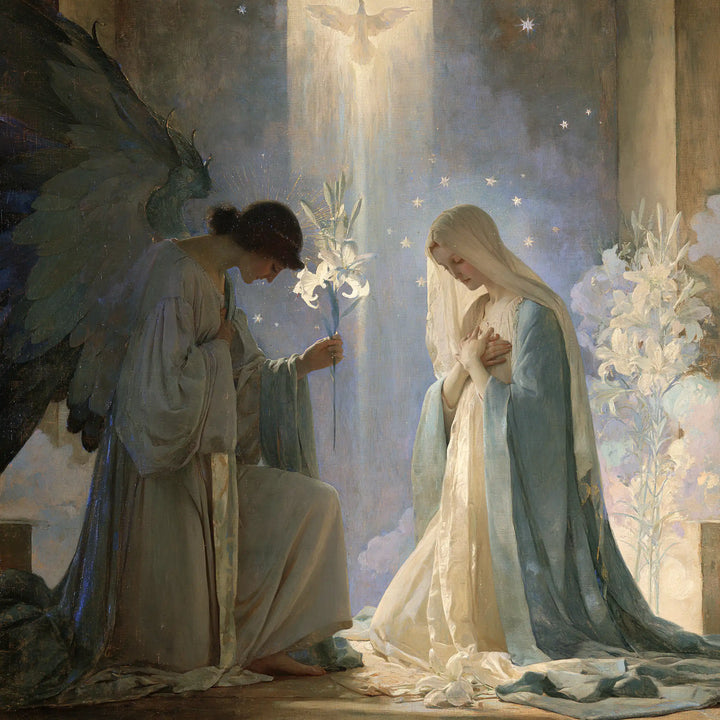 The Annunciation - Symbolist · Square n° 2