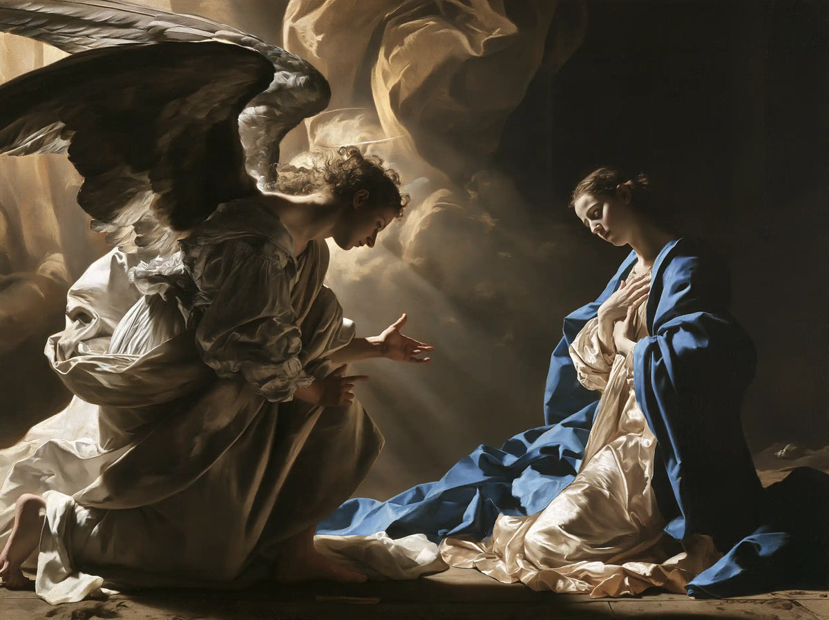 The Annunciation - Theatrical Baroque · Landscape n° 1