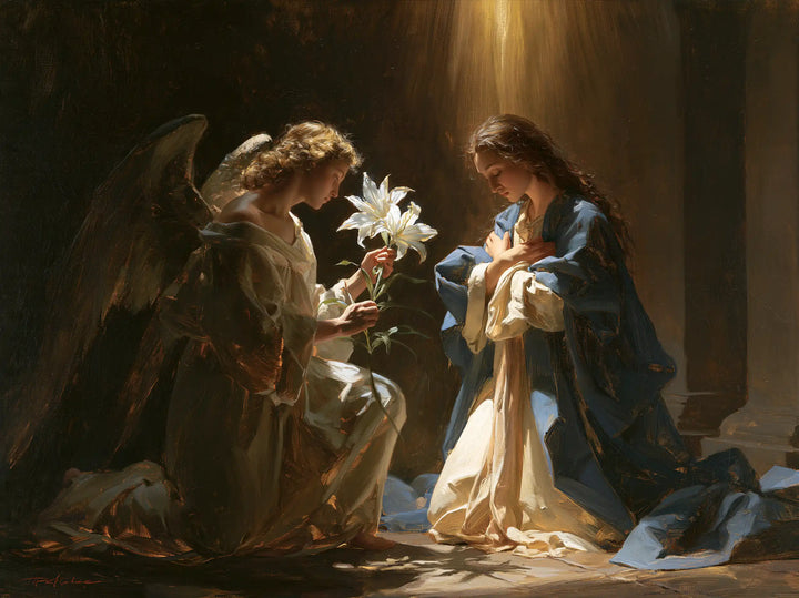 The Annunciation - The White Lily as Symbol · Landscape n° 3