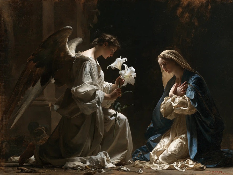 The Annunciation - The White Lily as Symbol · Landscape n° 6