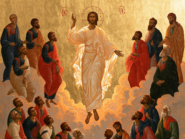 The Ascension of Jesus Christ - Contemporary Byzantine · Landscape n° 5
