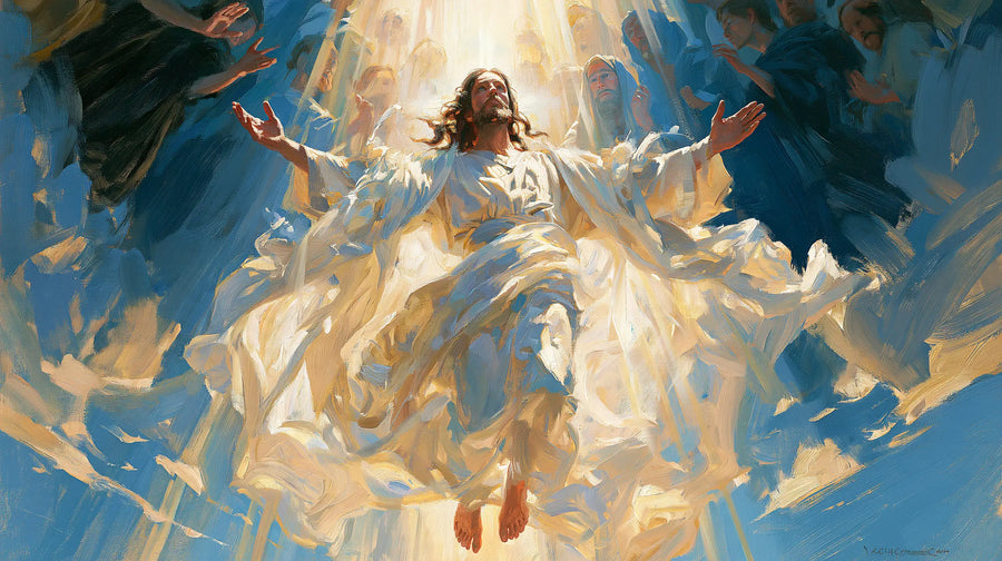 The Ascension of Jesus Christ - Expressionist · Landscape n° 14
