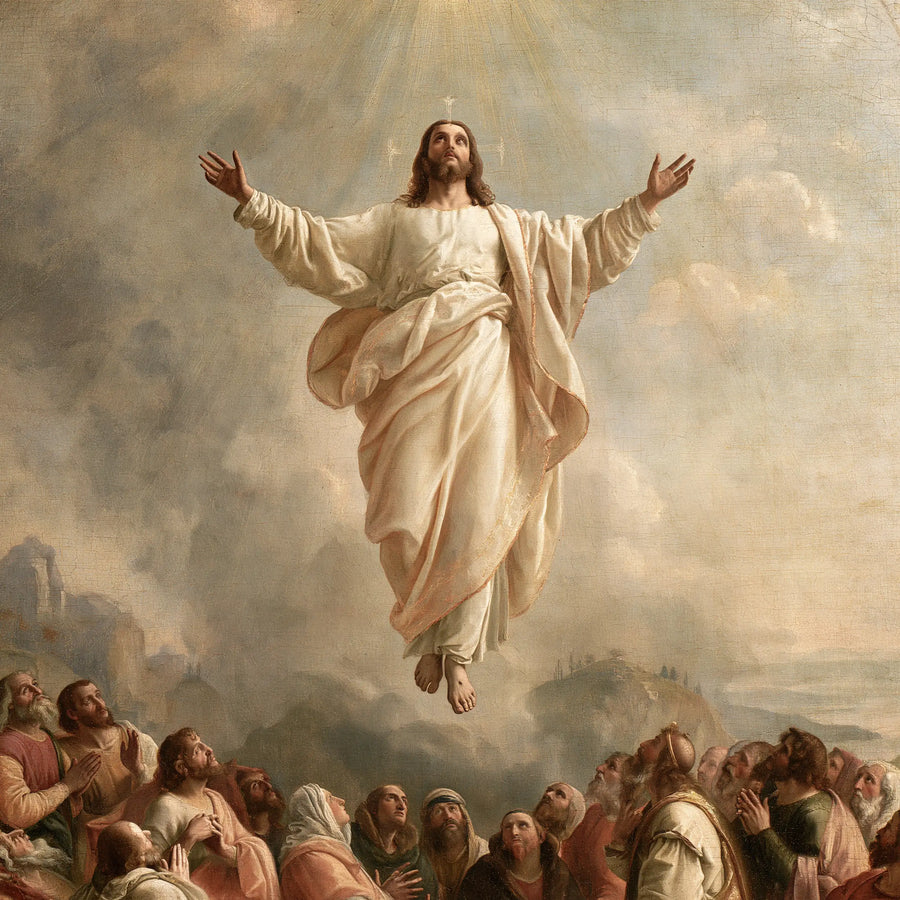 The Ascension of Jesus Christ - Florentine Renaissance · Square n° 3