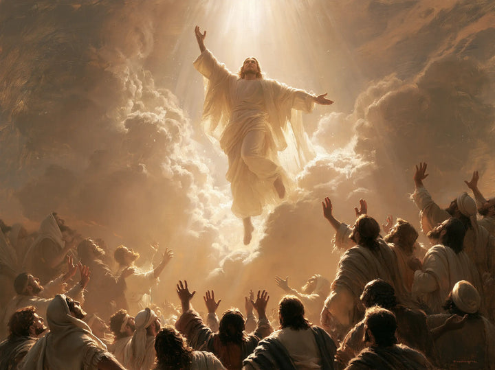 The Ascension of Jesus Christ - Jesus Blessing the Apostles · Landscape n° 4