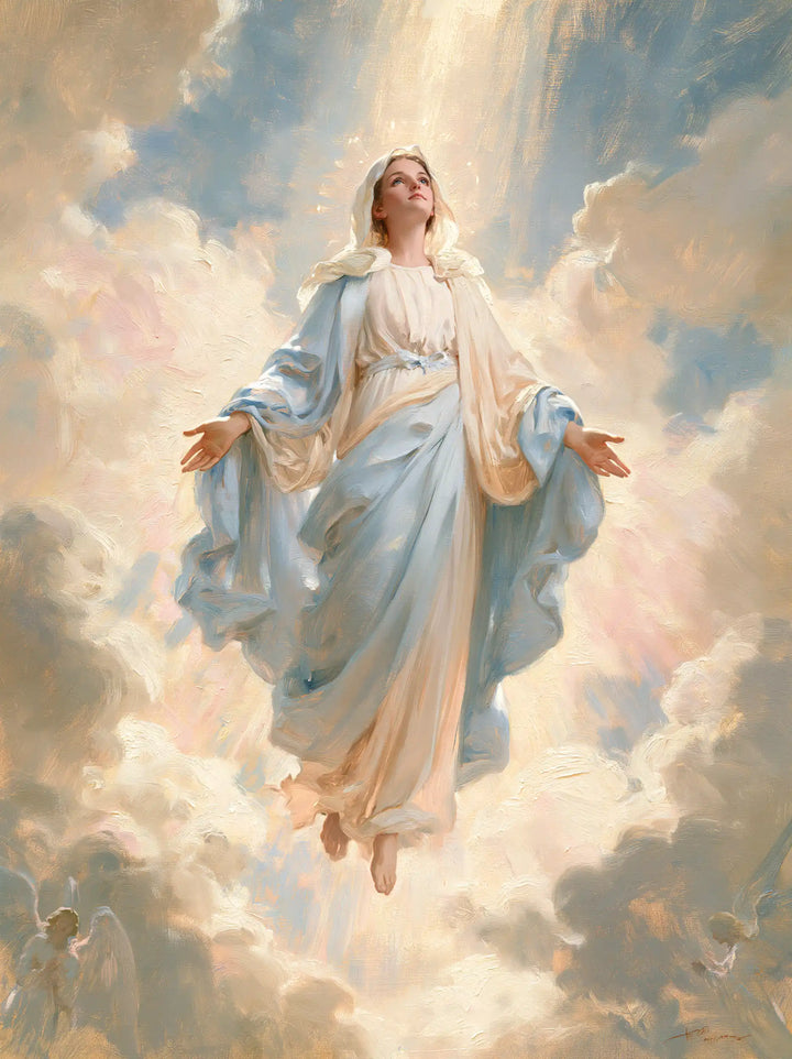 The Assumption of Mary - Impressionist · Portrait n° 13
