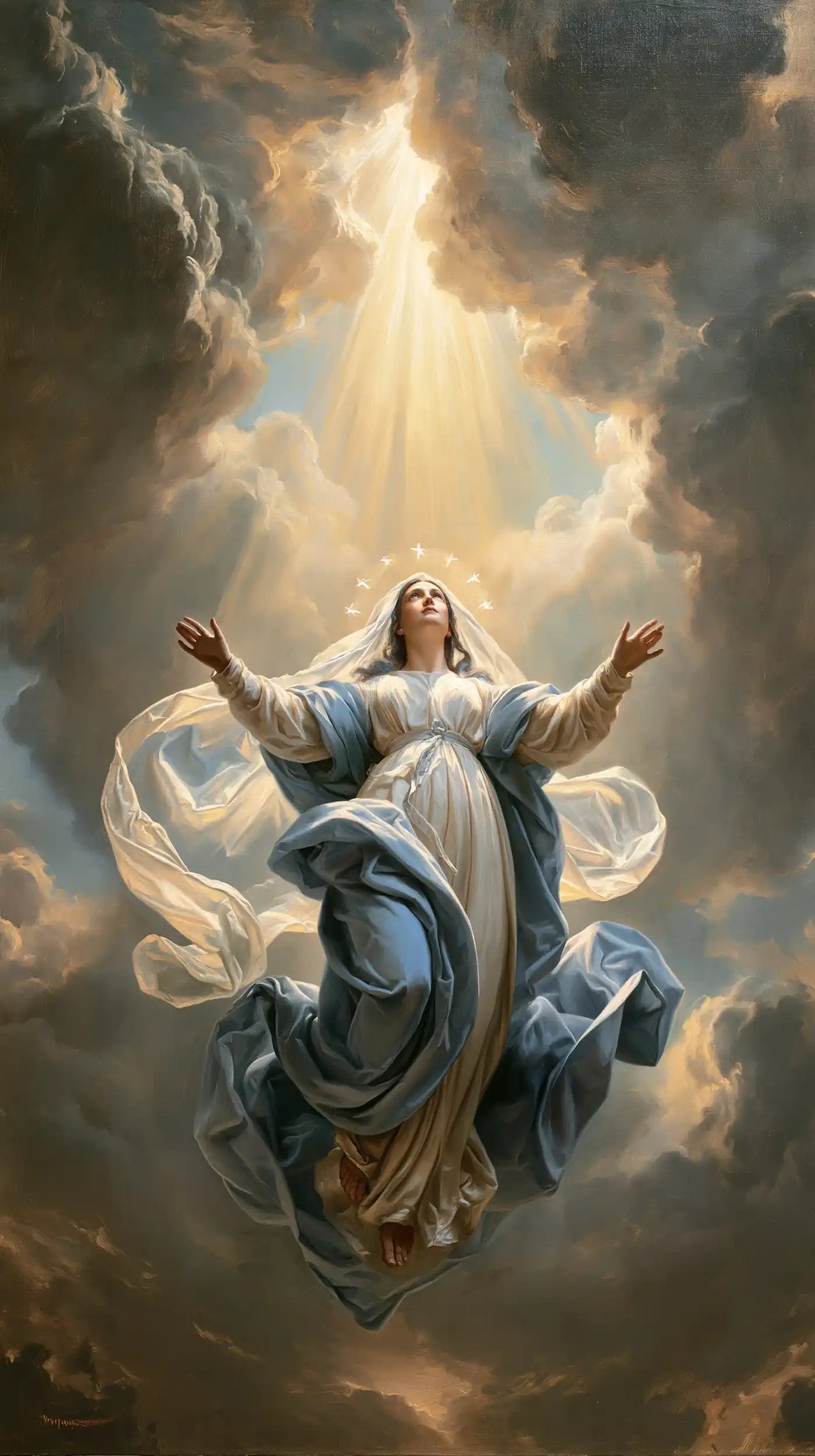 The Assumption of Mary - The Open Heaven · Portrait n° 4