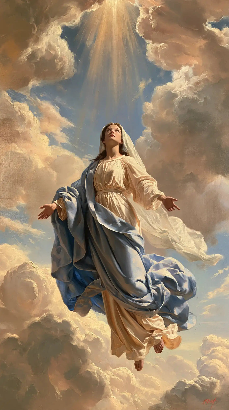 The Assumption of Mary - The Open Heaven · Portrait n° 7