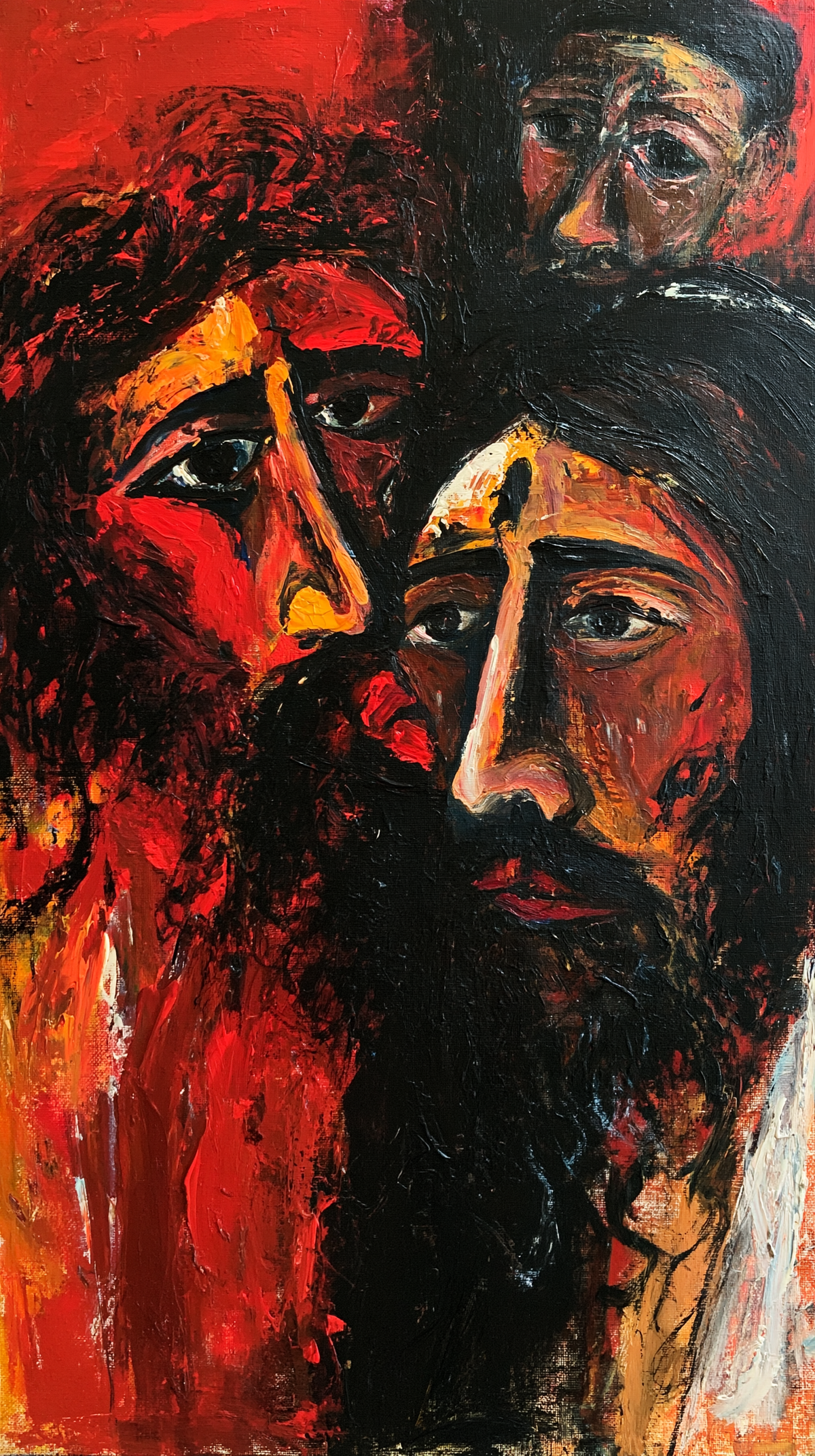 Judas' forræderi - ekspressionistisk · Portræt n° 4