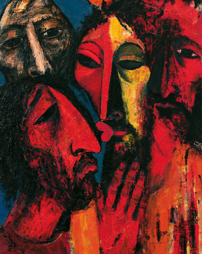 Judas' forræderi - ekspressionistisk · Portræt n° 11
