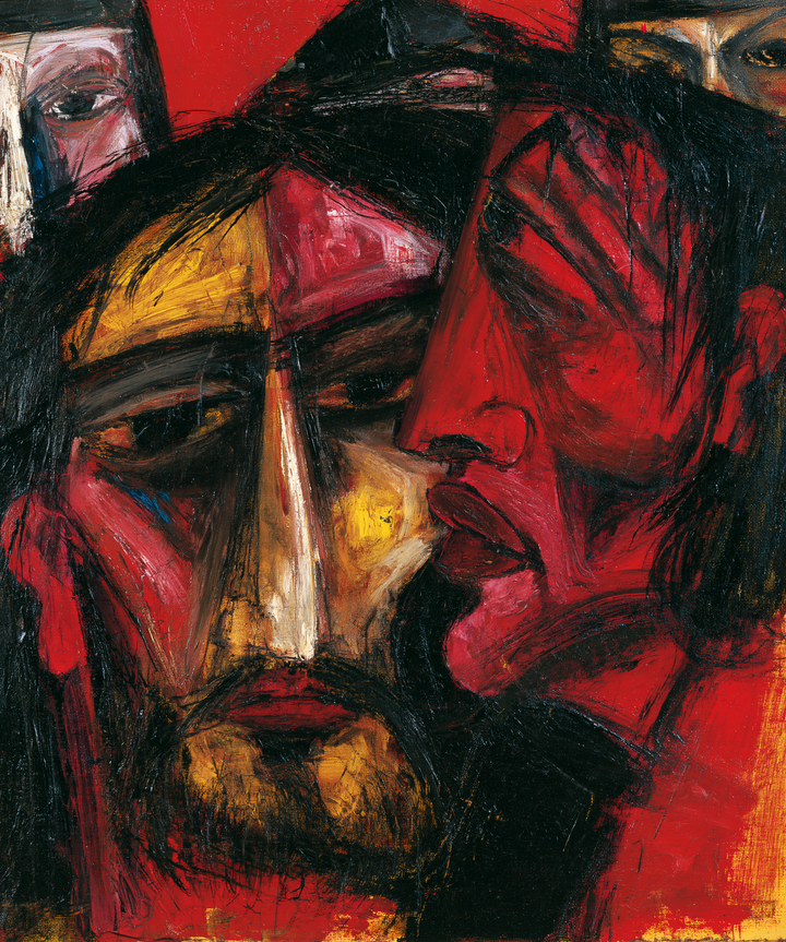 Judas' forræderi - ekspressionistisk · Portræt n° 12