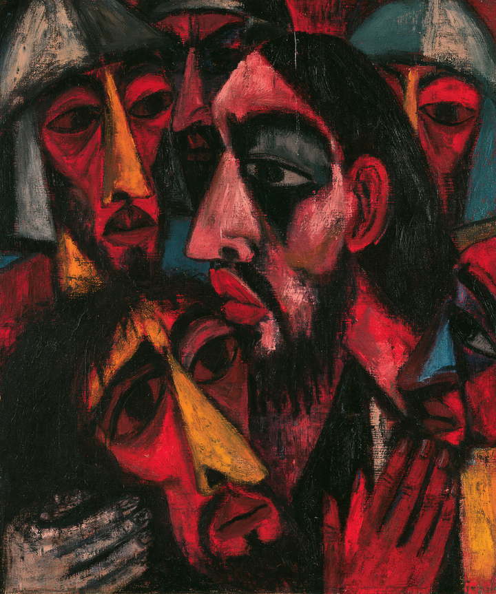 Judas' forræderi - ekspressionistisk · Portræt n° 13