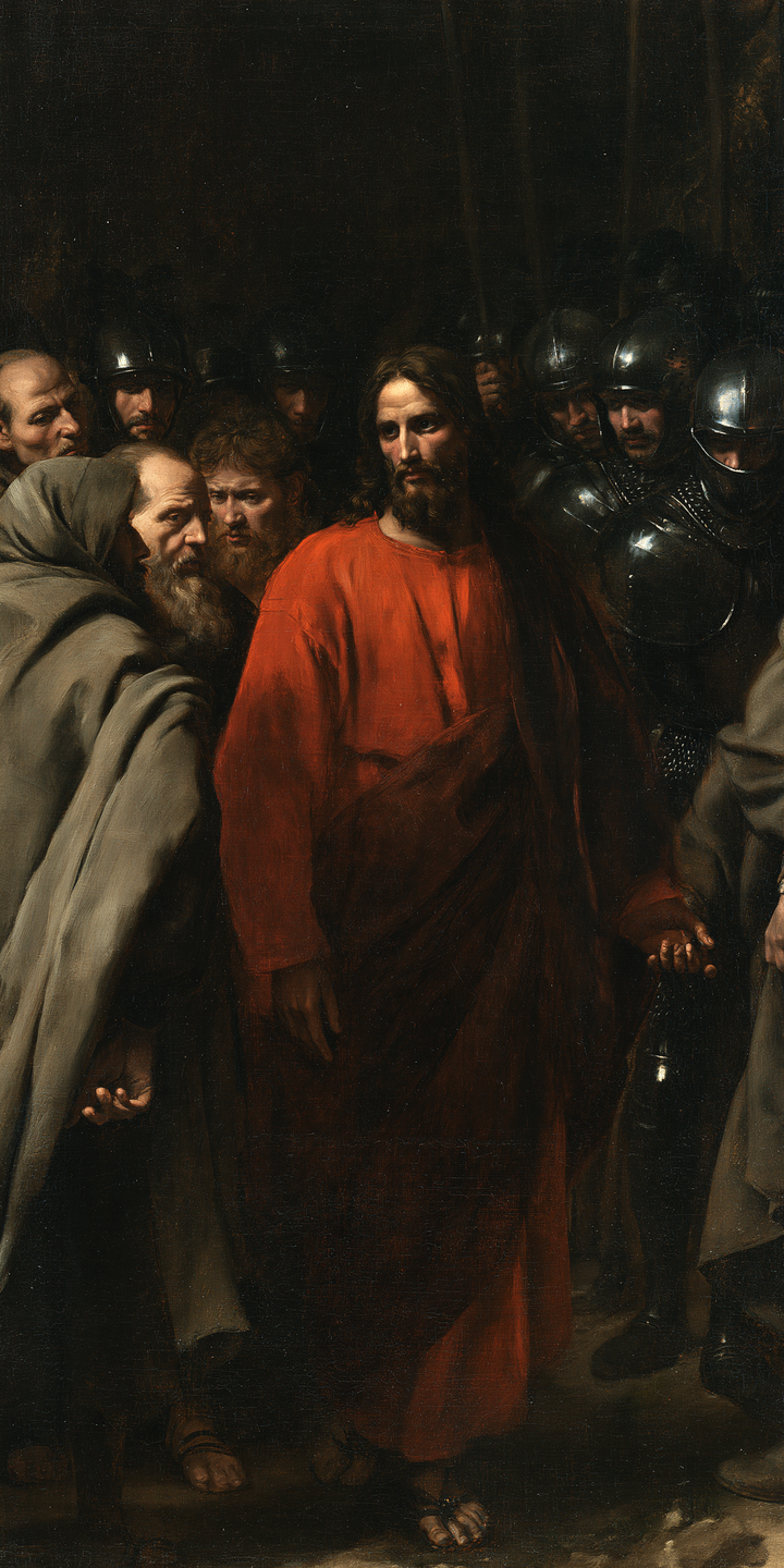The Betrayal of Judas - Sacrificial Red · Portrait n° 2