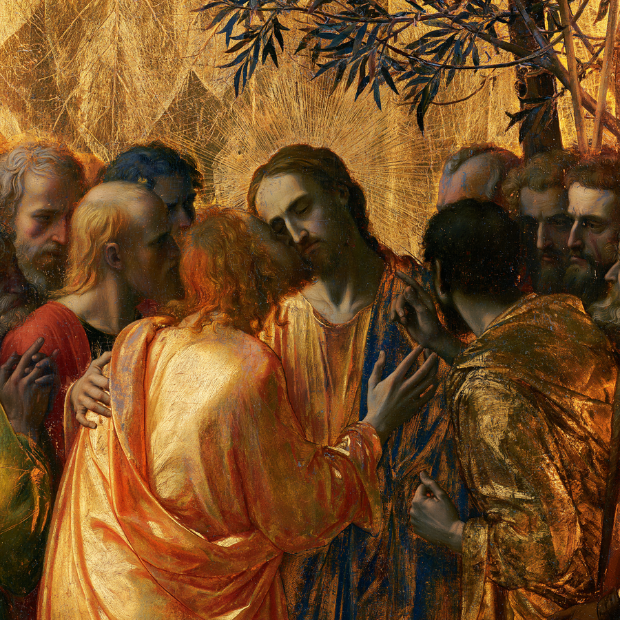 The Betrayal of Judas - Sacred golden · Square n° 2