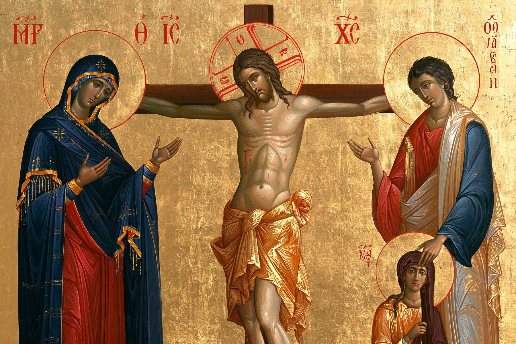 The Crucifixion - Contemporary Byzantine · Landscape n° 5