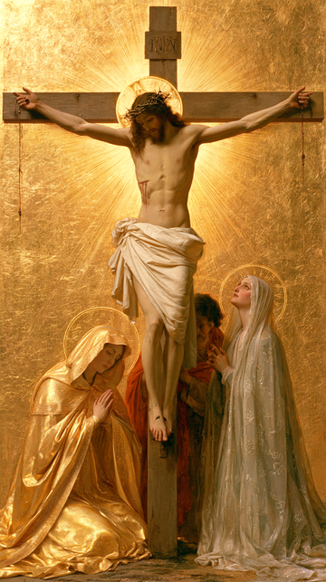 The Crucifixion - Sacred Gold · Portrait n° 1