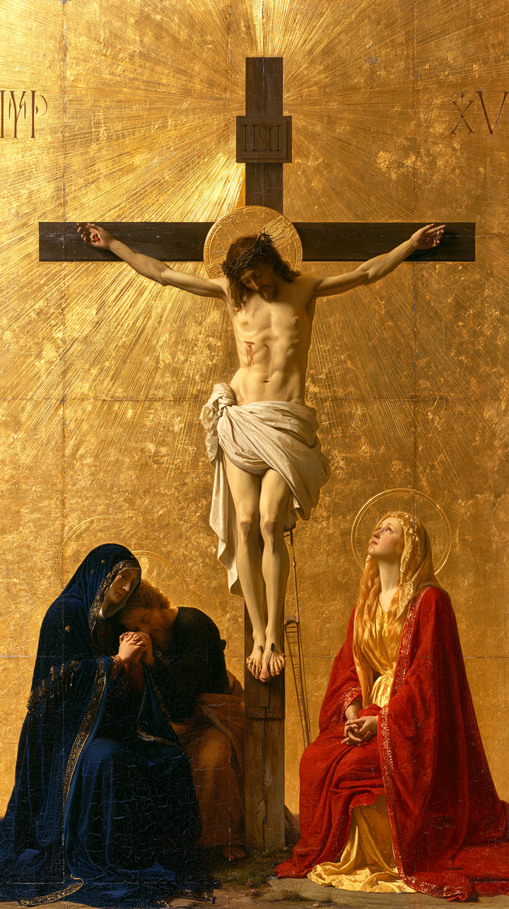 The Crucifixion - Sacred Gold · Portrait n° 3