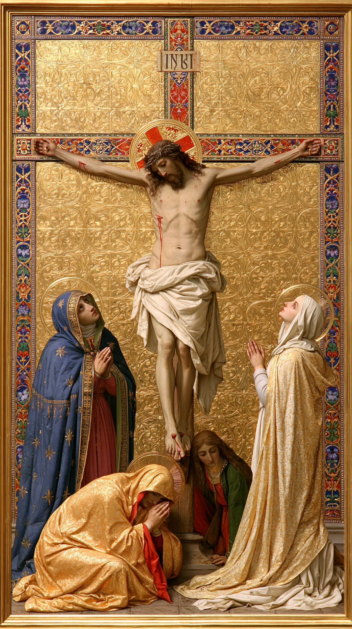 Korsfæstelsen - Sacred Golden · Portrait n° 4 - Christian art