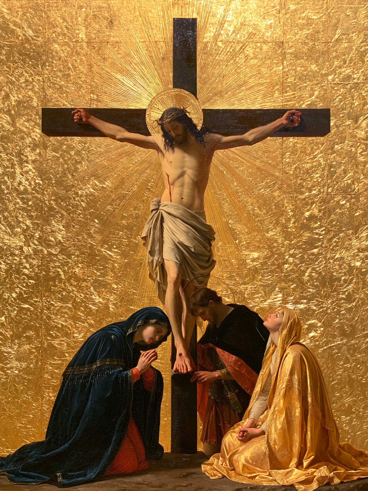 Korsfæstelsen - Sacred Golden · Portrait n° 6 - Christian art
