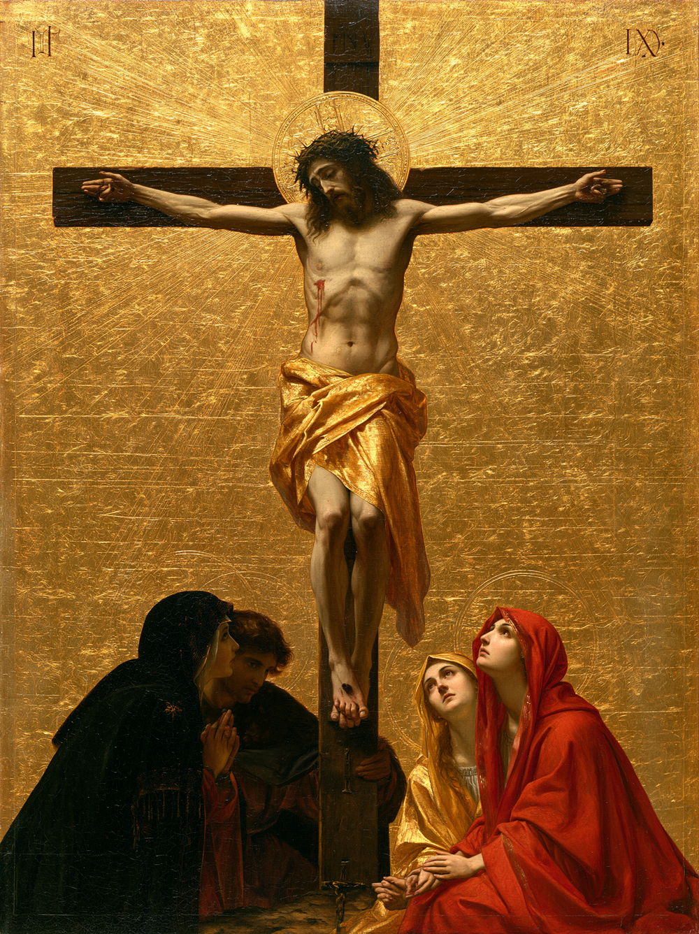 Korsfæstelsen - Sacred Golden · Portrait n° 7 - Christian art
