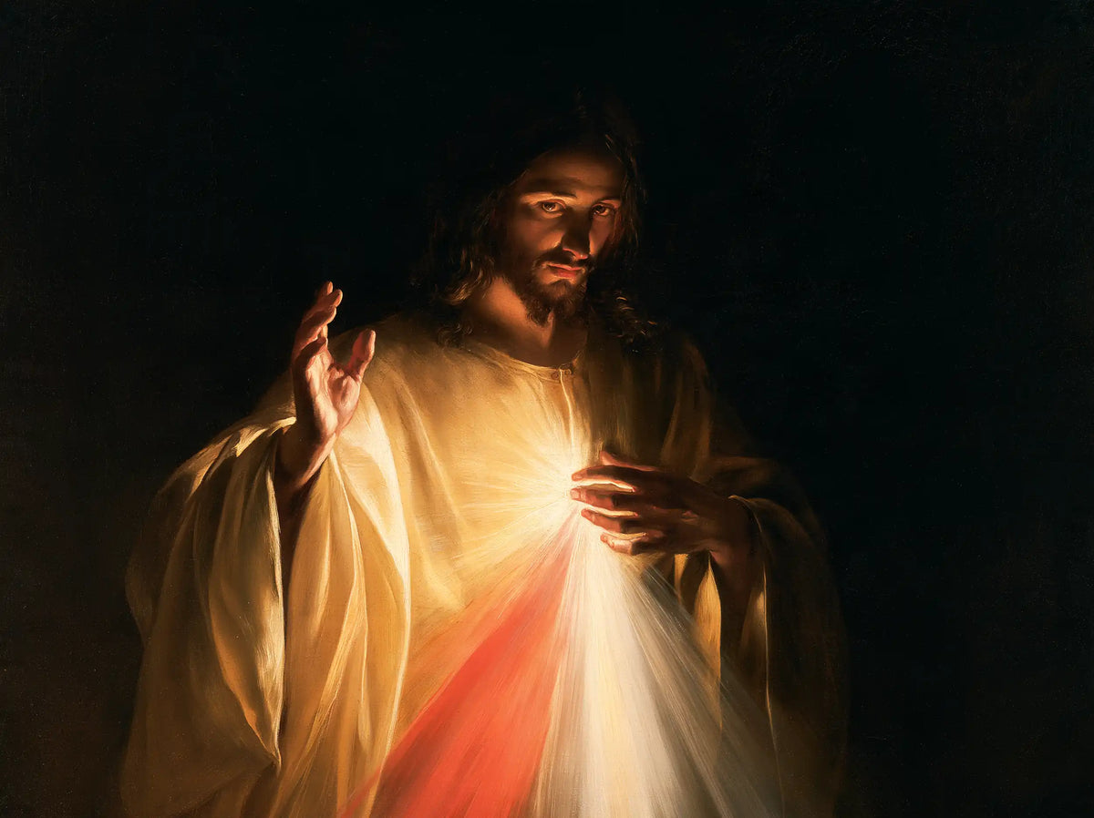 Divine Mercy Jesus — The Source at the Heart of Night