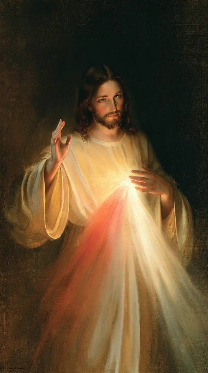 Divine Mercy Jesus - Devotional Portrait · Portrait n° 3