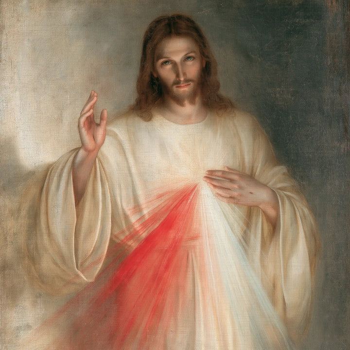 Divine Mercy Jesus - Florentine Renaissance · Square n° 1