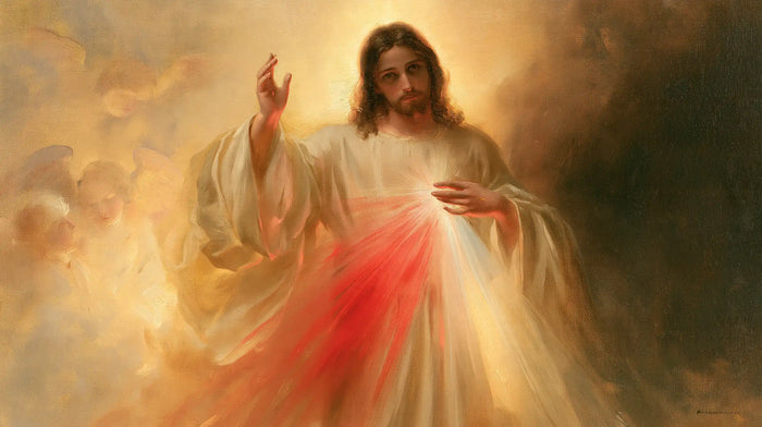 Divine Mercy Jesus - Glory of the Merciful Christ · Landscape n° 6