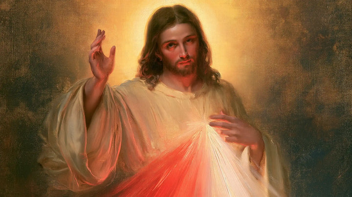 Divine Mercy Jesus - Jesus Blessing · Landscape n° 5