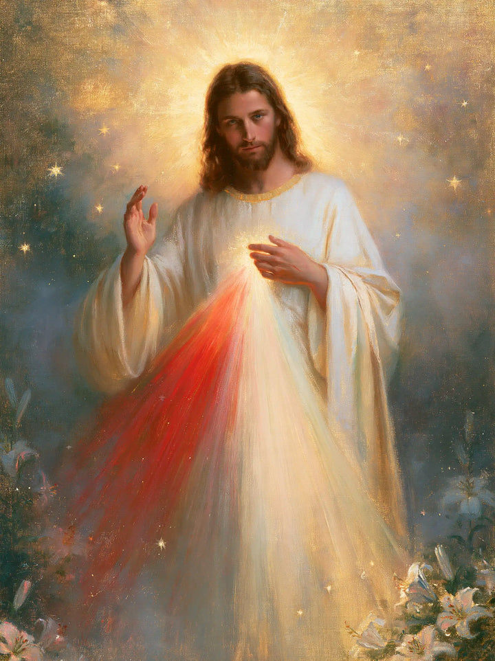 Divine Mercy Jesus - Symbolist · Portrait n° 5