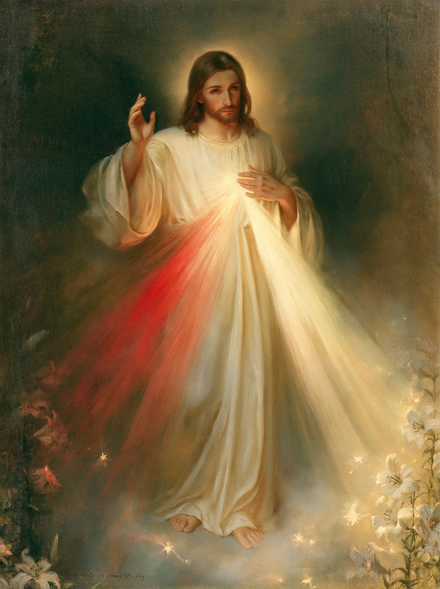 Divine Mercy Jesus - Symbolist · Portrait n° 6
