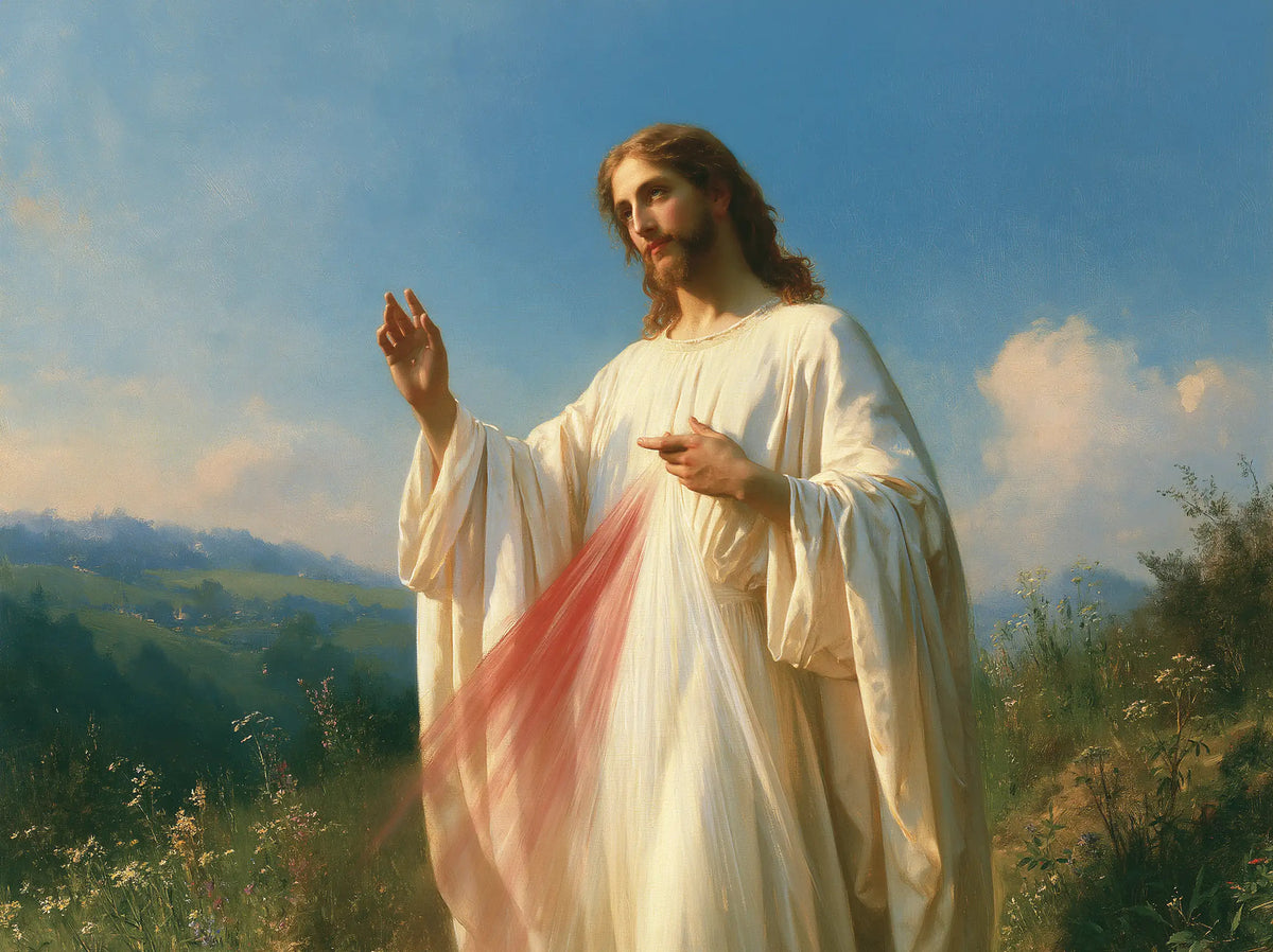 Divine Mercy Jesus – Garden of Trust