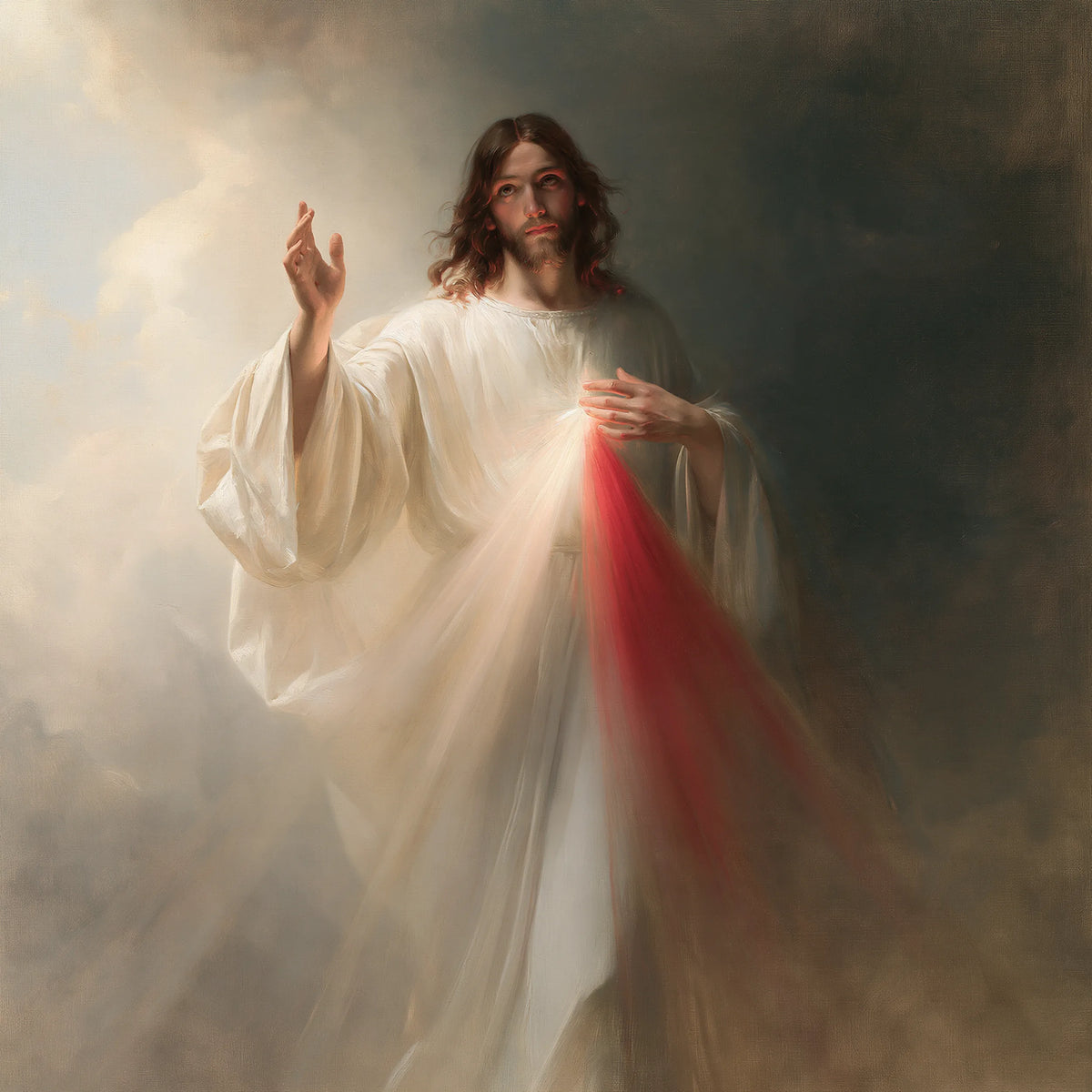 Divine Mercy Jesus – Through the Luminous Mist