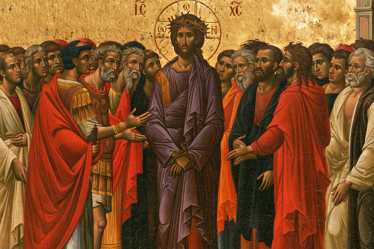 Ecce Homo - Contemporary Byzantine · Landscape n° 13