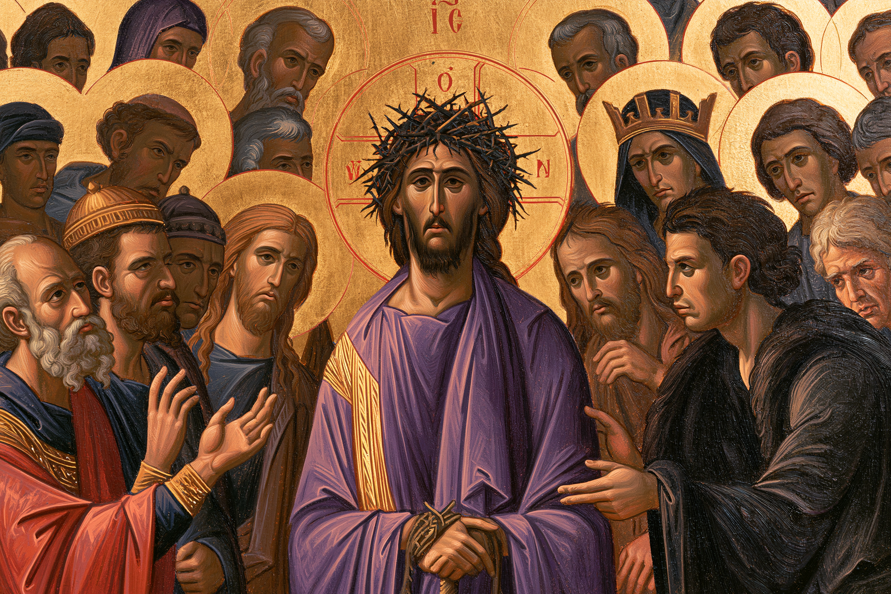 Ecce Homo - Contemporary Byzantine · Landscape n° 14