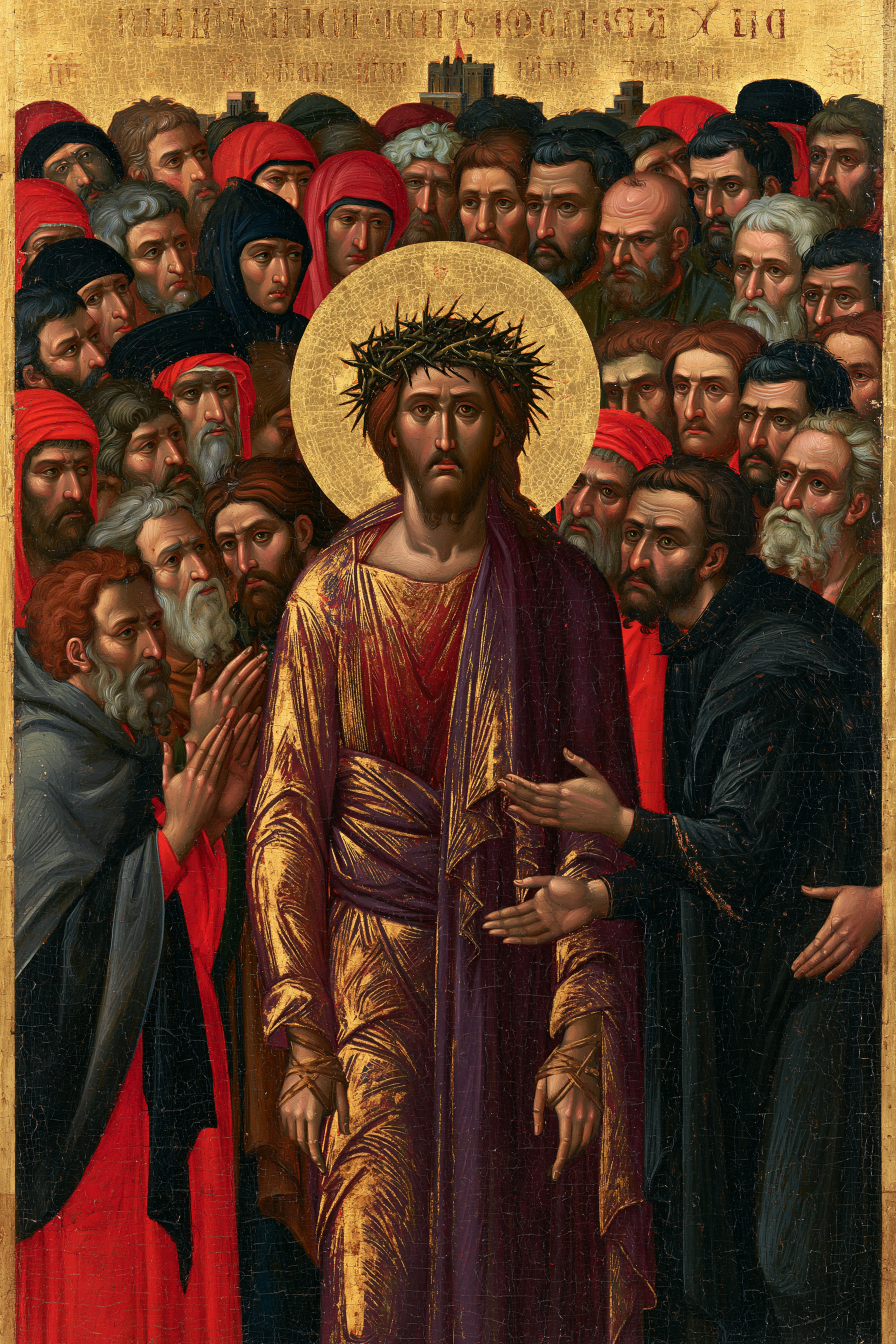 Ecce Homo - Contemporary Byzantine · Portrait n° 14