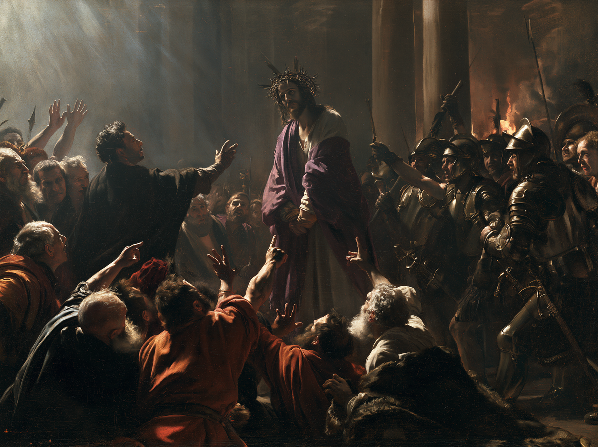 Ecce Homo — Slanting Daylight upon Captive Thorns